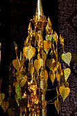 Wat Xieng Thong temple in Luang Prabang, Laos. Offerings to the temple. 